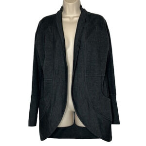 𝅺Eddie Bauer gray long cardigan, size s, in very good condition